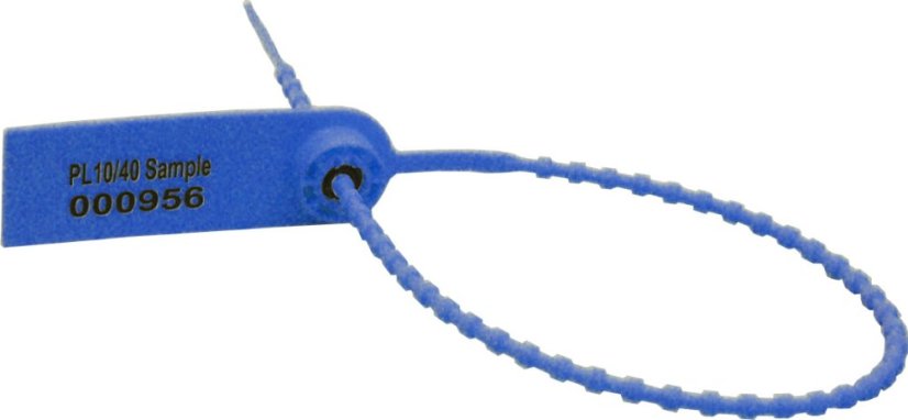 Plomba plastová zatahovací 40cm - Barva: Modrá