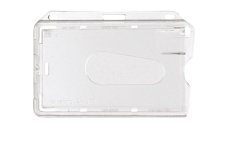 Visačka na šířku - tvrdý plast - transparentní