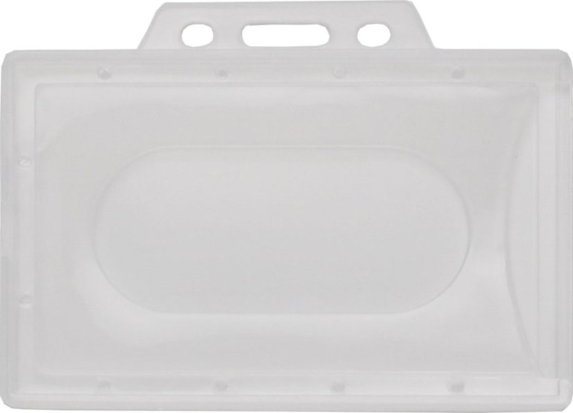 Visačka na šířku - pevný mléčný plast 17