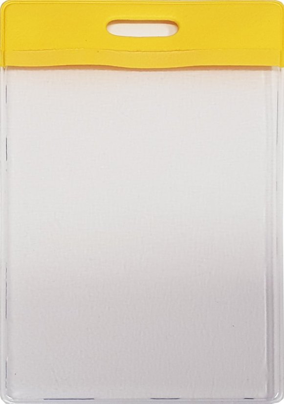 Visačka na výšku - měkké PVC 15 - Barva: Zelená