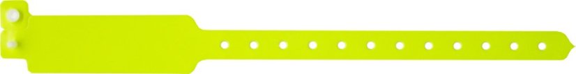 ID náramek - neon yellow BVP 726 neon žlutá lesklá