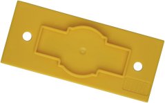 Jmenovka - plast-kov s okénkem