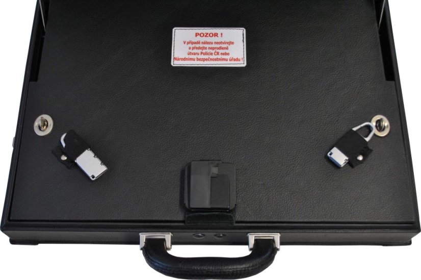 Bezpečnostní kufr černý