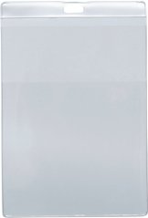 Závěsný obal na doklady - 2 kapsy - transparentní