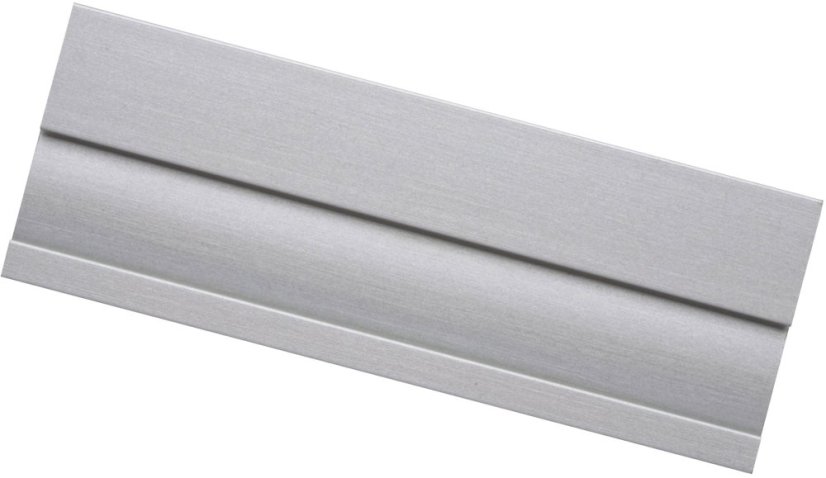 Jmenovka z eloxovaného hliníku s okénkem, typ N / nižší /