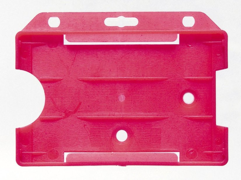 Visačka na šířku - tvrdý plast 01 - Barva: Mléčná