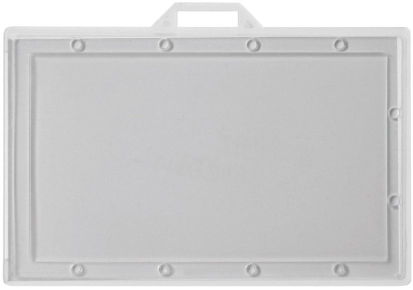 Visačka na šířku - pevný mléčný plast 09