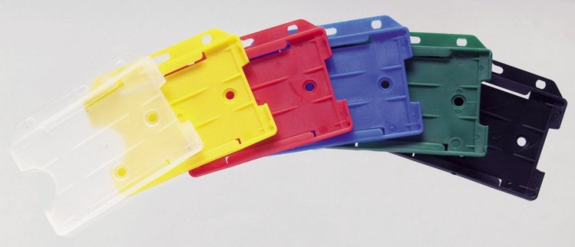 Visačka na šířku - tvrdý plast 01 - Barva: Mléčná