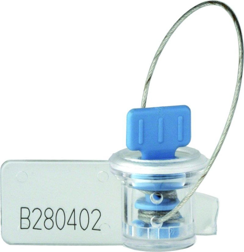 Bezpečnostní plomba - ROTO SEAL - Barva: Modrá Bezpečnostní plomba - ROTO SEAL - Barva: Modrá