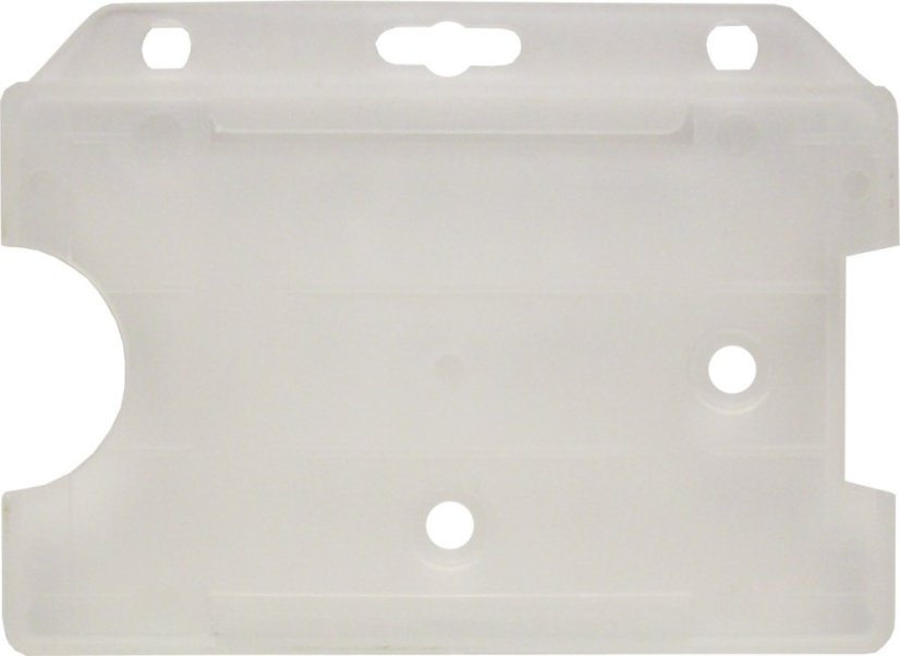 Visačka na šířku - tvrdý plast 01 - Barva: Mléčná