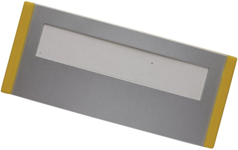 Jmenovka - plast-kov s okénkem