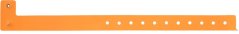 ID náramek PLAST - Light orange BVL 021 - oranžová světlá