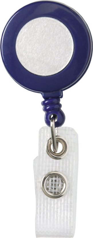 Naviják - tmavě modrý - stříbrný střed