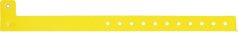 ID náramek PLAST - Yellow BVL 006 - žlutá