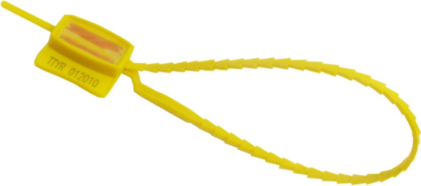 Plomba plastová TRIPLE TIGHT SP 10, žlutá/červená komora