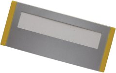 Jmenovka - plast-kov s okénkem