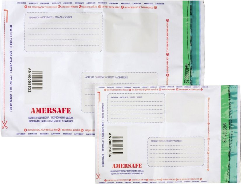 Bezpečnostní obálka - AMERSAFE B5AM coex  NEW STANDARD