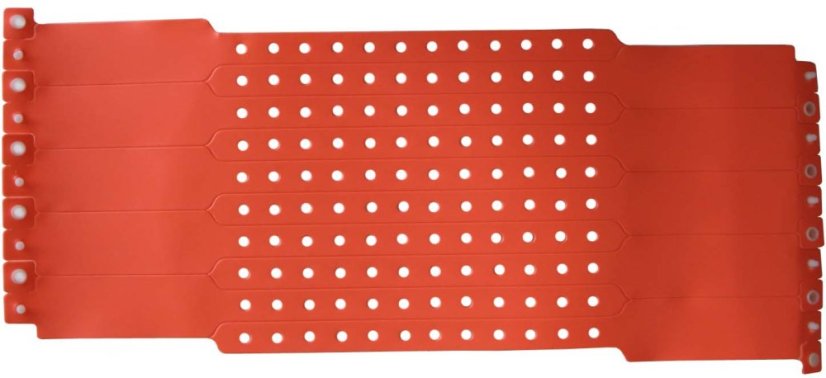 ID náramek - orange BVP 702 oranžová matná