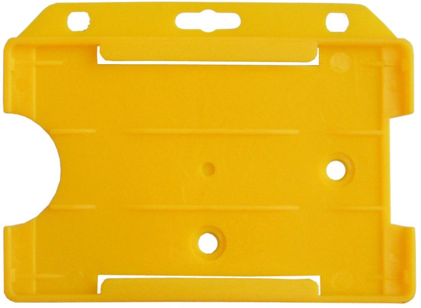 Visačka na šířku - tvrdý plast 01 - Barva: Mléčná