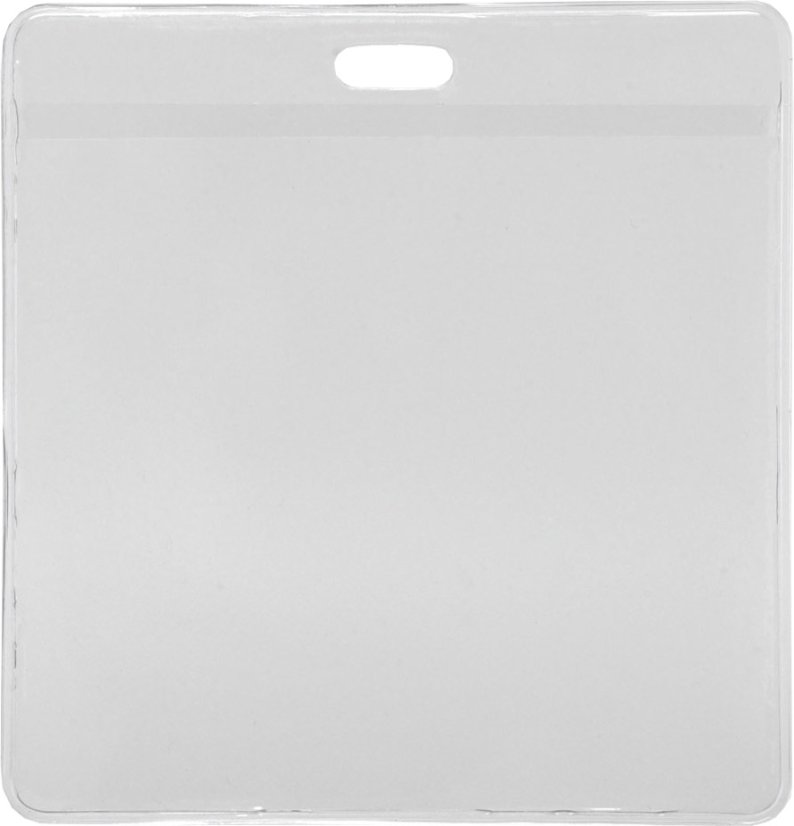 Visačka na šířku - měkké PVC - transparentní