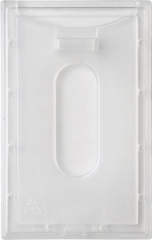 Visačka na výšku - pevný mléčný plast 09