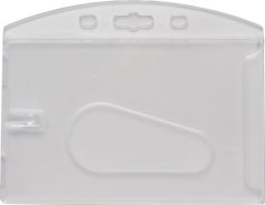 Visačka na šířku - tvrdý plast - čirá 19