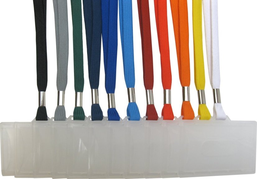 Visačka ID 2009 se šňůrkou 10mm dutinka, VS - Barva šňůrky: modrá světlá