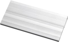 Jmenovka z eloxovaného hliníku s okénkem, typ V / vyšší /