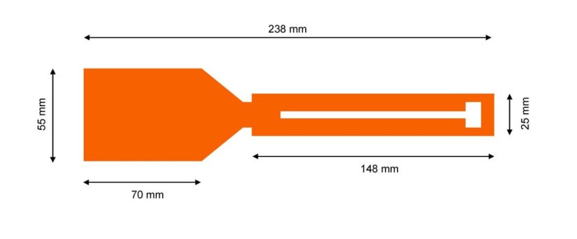 Visačka na zavazadlo - zakázková výroba