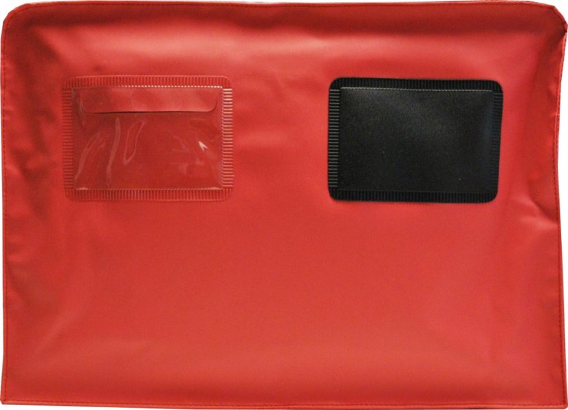 Bezpečnostní vak ZG1E 350 x 260 x 100 mm se zpevněnou zadní stěnou - Barva materiálu: Modrý