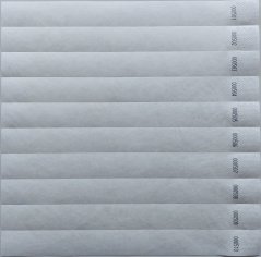 ID náramek TYVEK - TYV16 - bílá