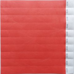 ID náramek TYVEK - TYV08 - červená