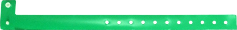 ID náramek PLAST - Green BVL 004 - zelená tmavá