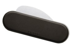 Jmenovka oválná - plast-kov s okénkem