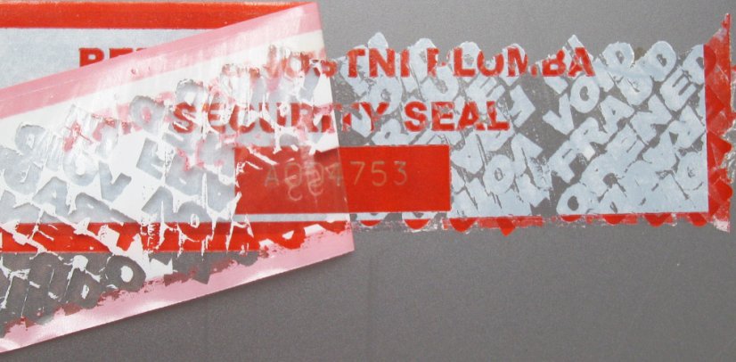 Bezpečnostní lepící páska  KTL