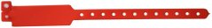 ID náramek - neon red BVP 725 - červená lesklá SUNFIRE