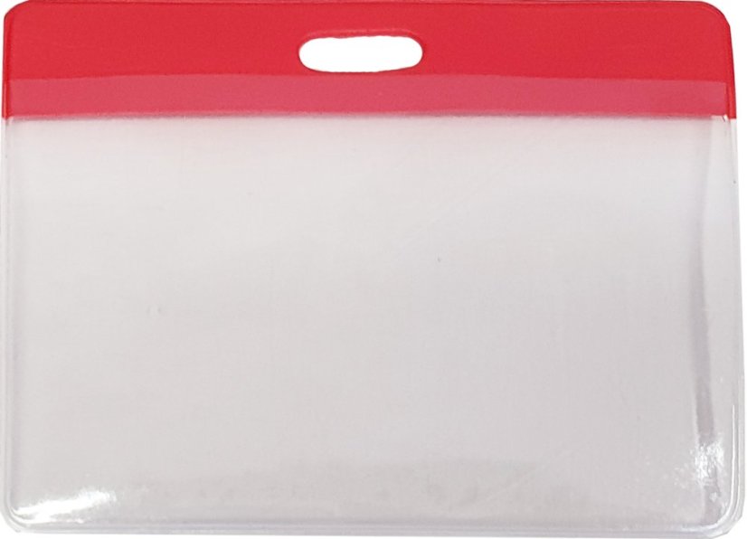 Visačka na šířku - měkké PVC 25 - Barva: Světle modrá