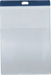 Závěsný obal na doklady - 2 kapsy - modré rozlišení
