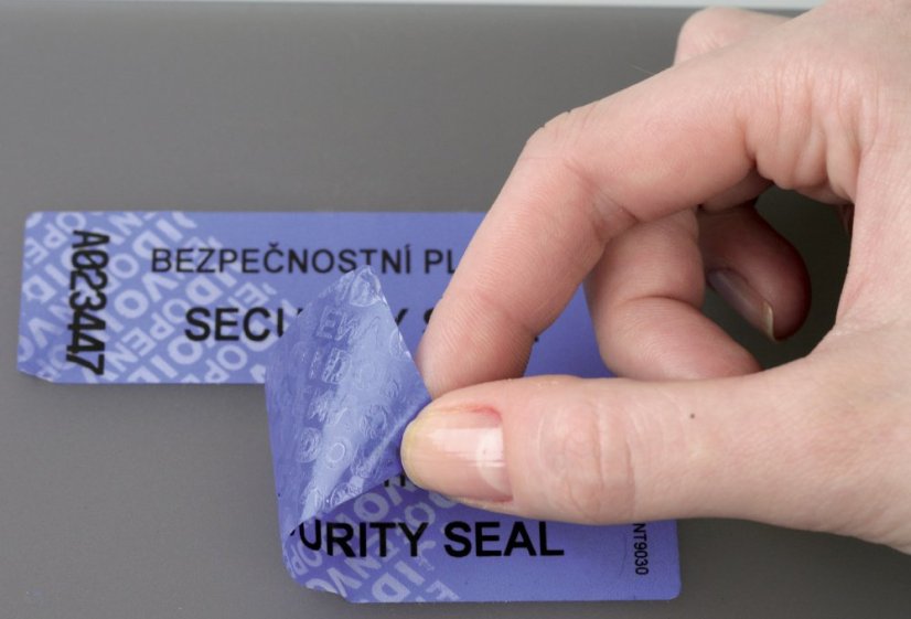 Fóliová plomba NT 9030 modrá