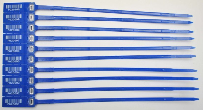 Plomba plastová s kovovou kleštinou SP24.01 - Barva: Jakákoliv