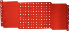 ID náramek - neon red BVP 725 - červená lesklá SUNFIRE