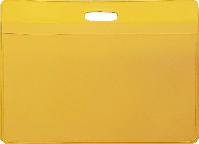 Visačka na šířku - měkké PVC 26 - Barva: Červená