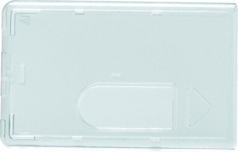 Pouzdro tvrdý plast 90 x 57mm - palcový výsek