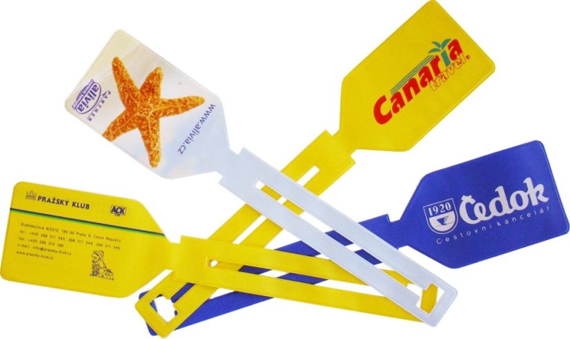 Visačka na zavazadlo - zakázková výroba