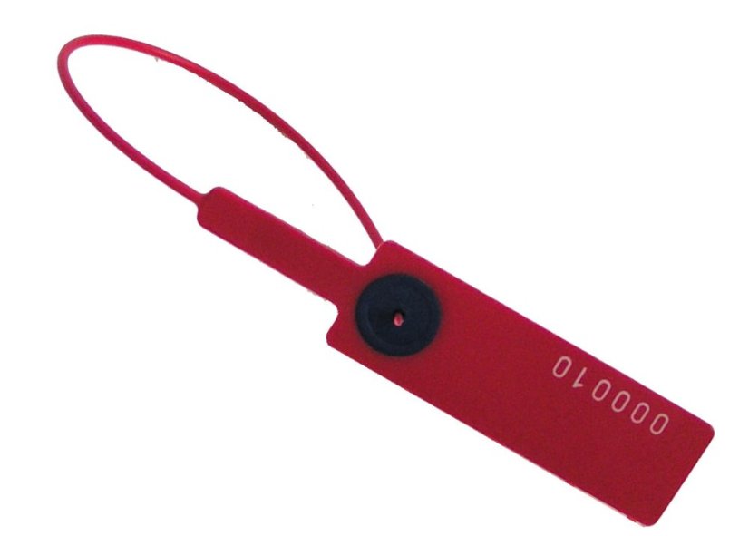 Plomba plastová s kovovou kleštinou SP23.02 - Barva: Modrá