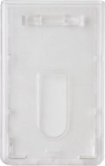 Visačka na výšku - tvrdý plast - transparentní