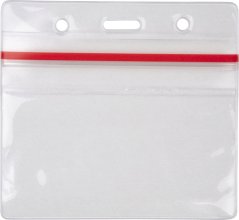 Uzavírací visačka na šířku - měkké PVC