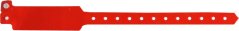 ID náramek - červená světlá lesklá CHERRY RED No. 729