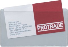 Samolepicí pouzdro na kartu/vizitku 98x58