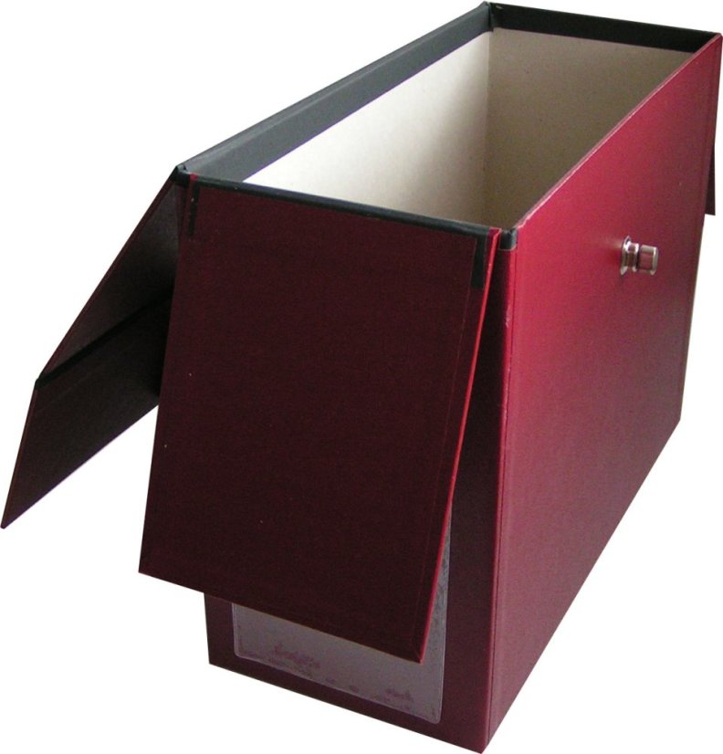 Krabice archivační bezpečnostní široká s uchem